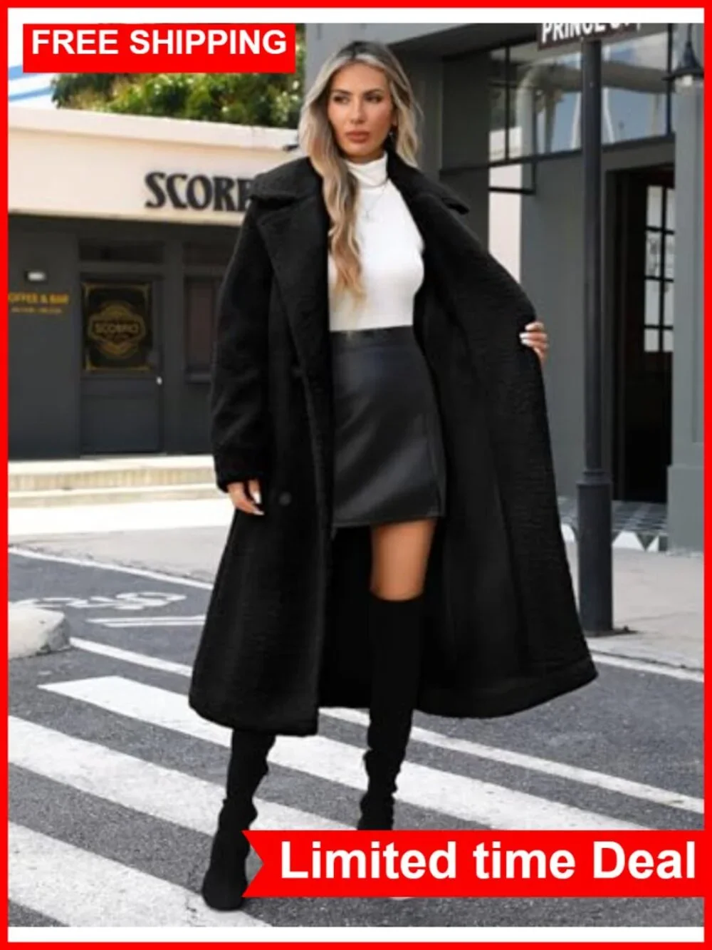 N/A fluffy oversized